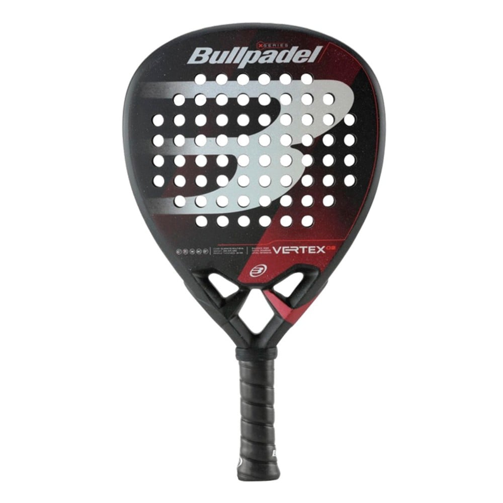 BULLPADEL VERTEX 02 X Rojo 2023 Padel Racket - Tienda Tennis