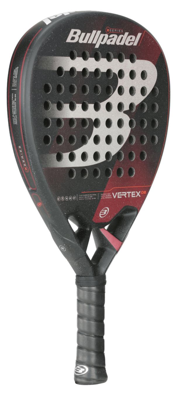 BULLPADEL VERTEX 02 X Rojo 2023 Padel Racket - Tienda Tennis