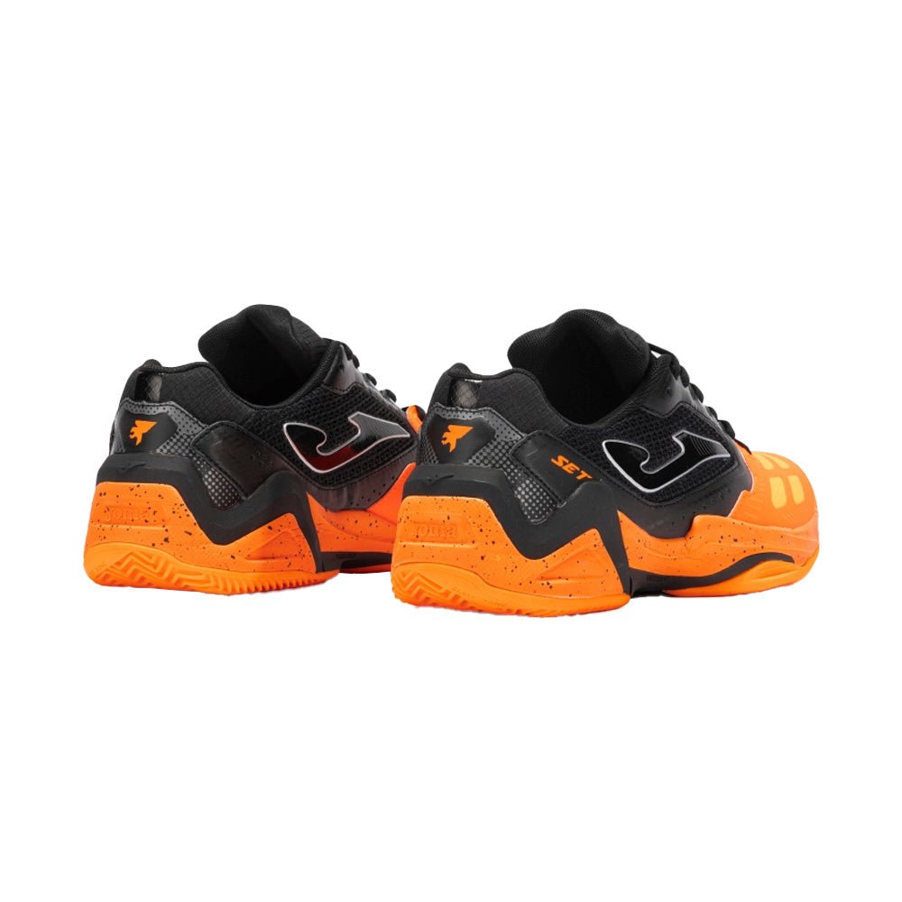 JOMA SET MEN 2508 Orange/Black FW25 Padel Shoes - Tienda Tennis