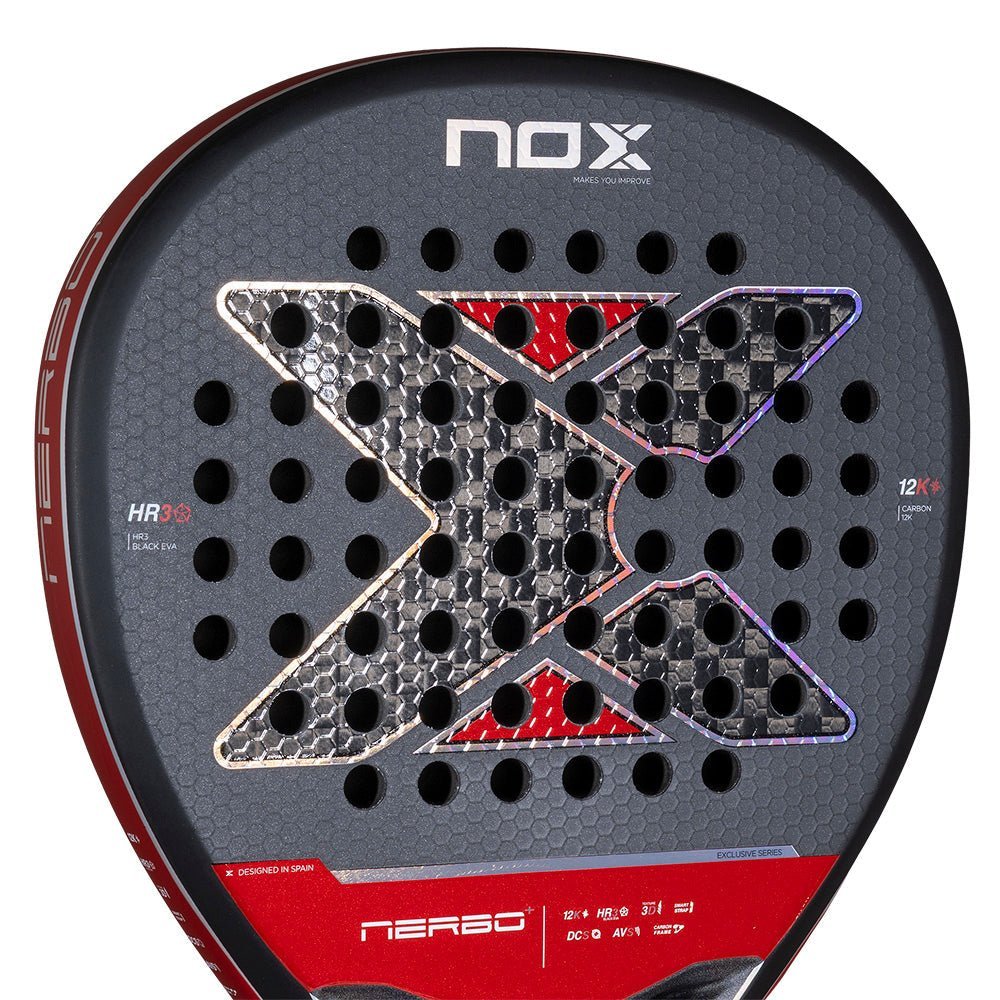 NOX NERBO + 12K 2026 Padel Racket - Tienda Tennis