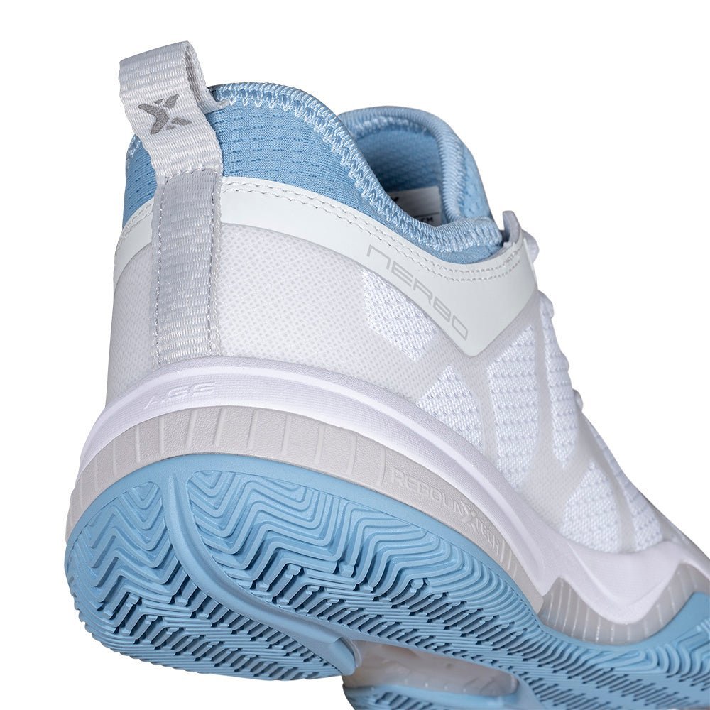 NOX NERBO White/Dusk Blue 2026 Padel Shoes - Tienda Tennis