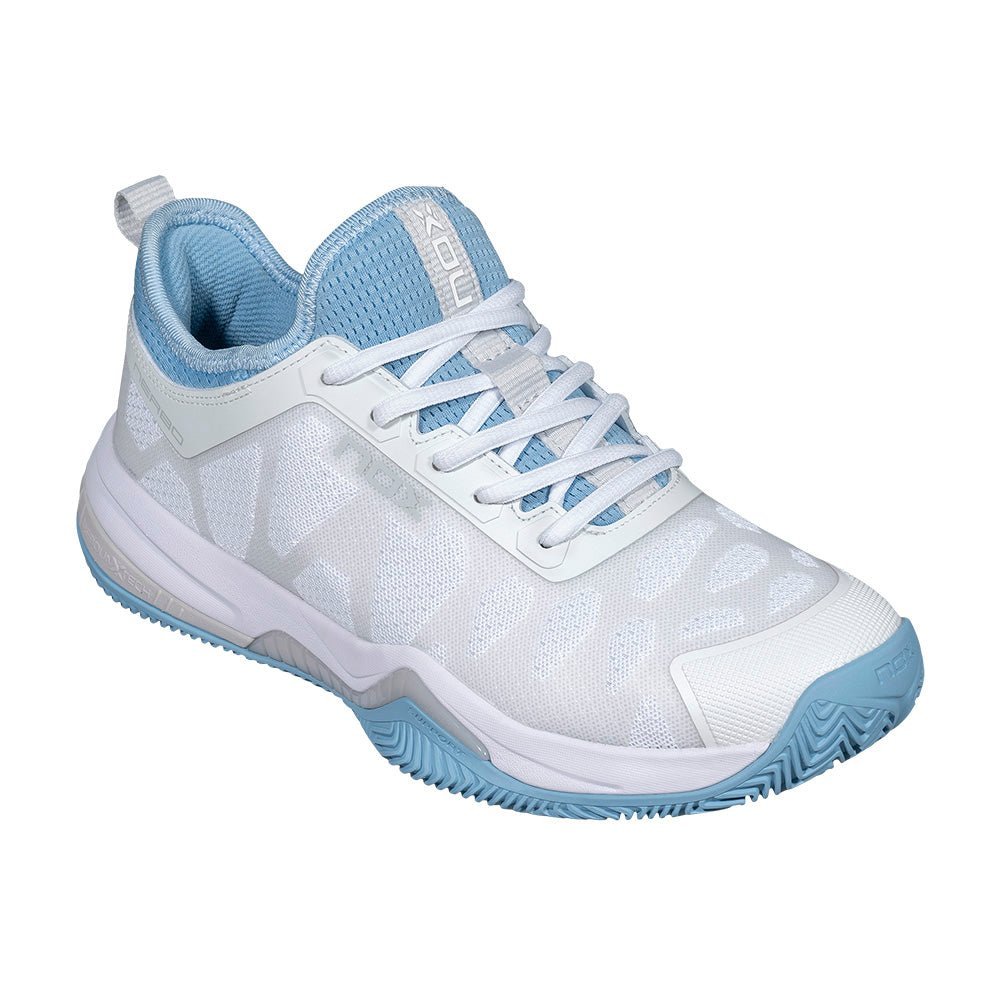 NOX NERBO White/Dusk Blue 2026 Padel Shoes - Tienda Tennis