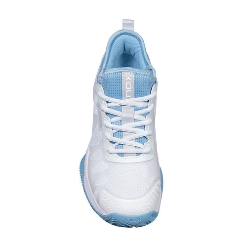 NOX NERBO White/Dusk Blue 2026 Padel Shoes - Tienda Tennis