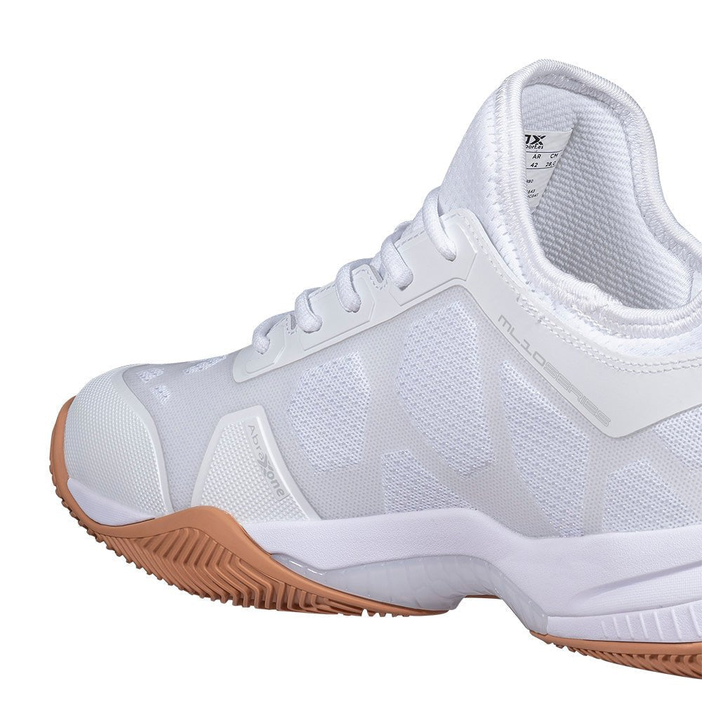 NOX NERBO White/Gum Rubber 2026 Padel Shoes - Tienda Tennis