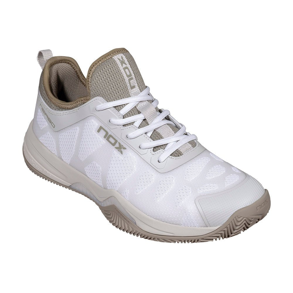 NOX NERBO White/Vetiver 2026 Padel Shoes - Tienda Tennis
