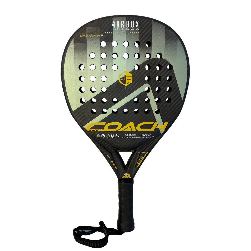 PADDLE COACH AIRBOX Attack 2024 Padel Racket - Tienda Tennis