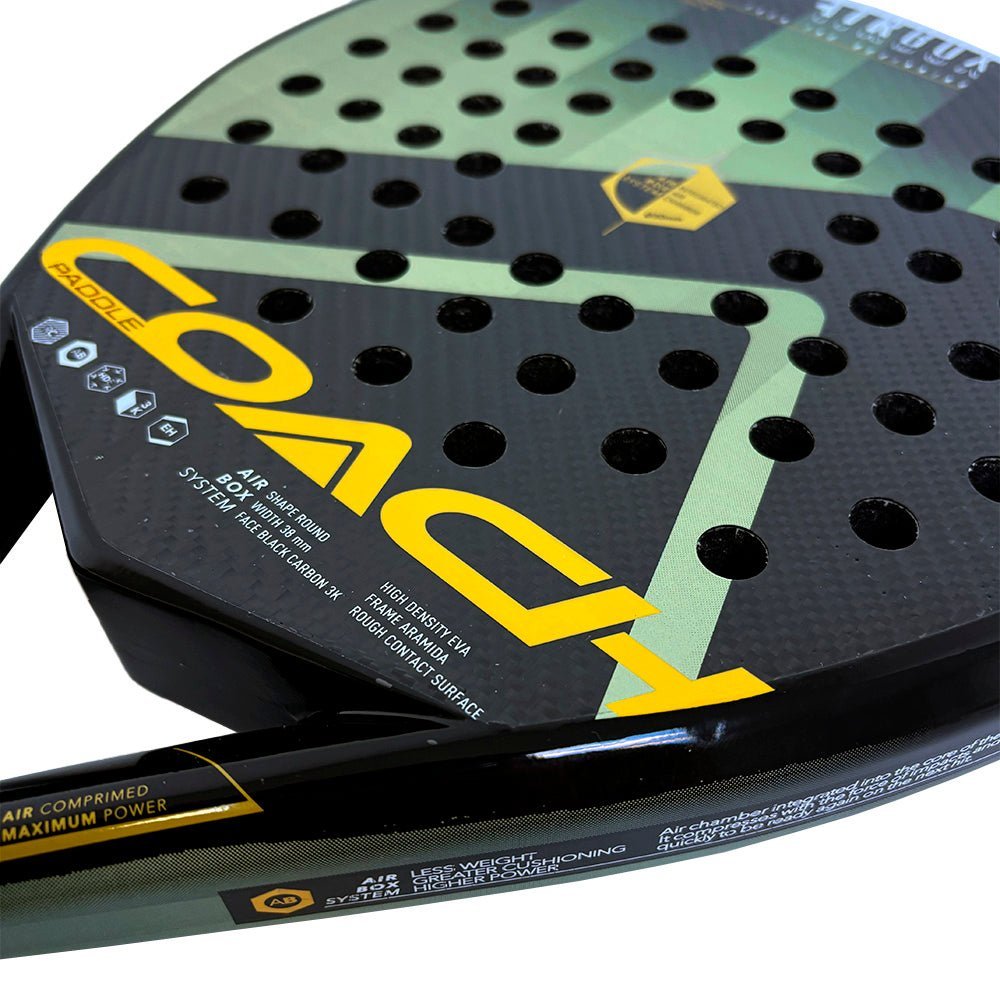 PADDLE COACH AIRBOX Attack 2025 Padel Racket - Tienda Tennis