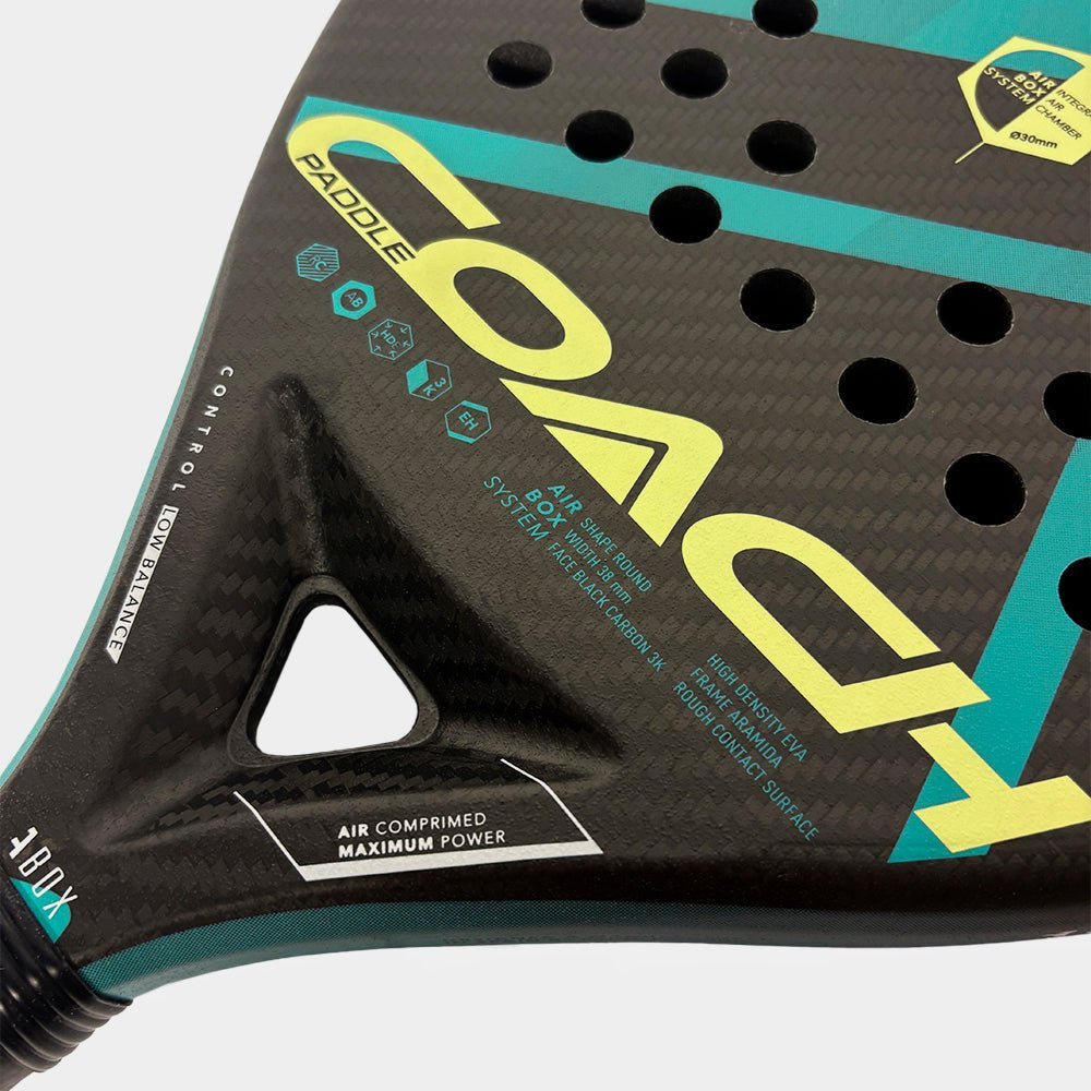 PADDLE COACH AIRBOX Control 2024 Padel Racket - Tienda Tennis
