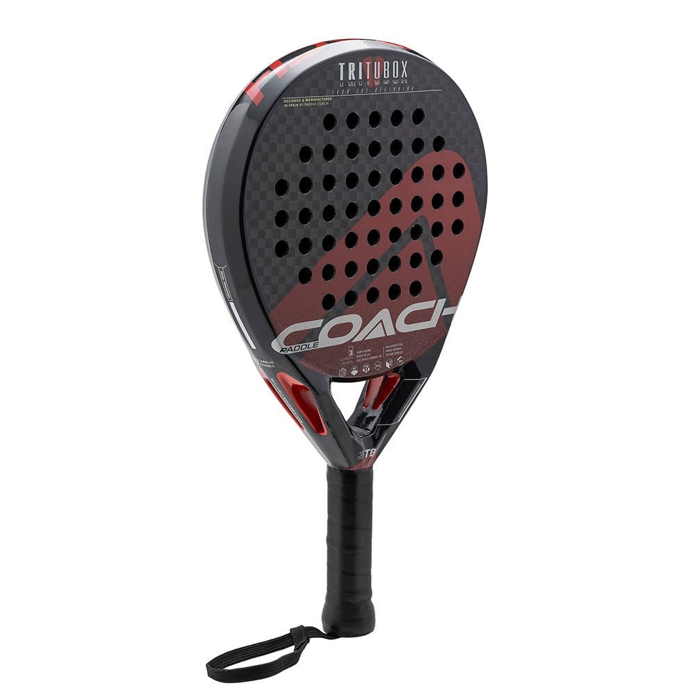 PADDLE COACH TRITUBOX 12K 2025 Padel Racket - Tienda Tennis