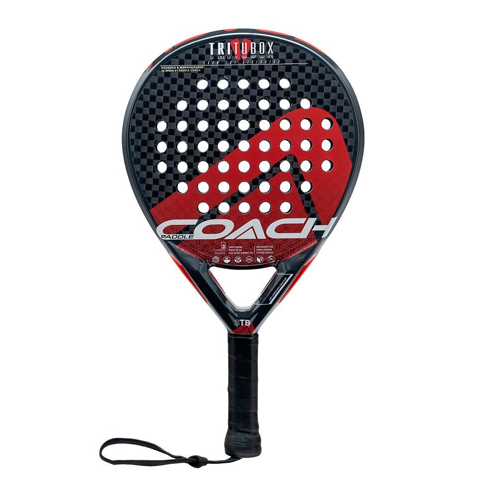 PADDLE COACH TRITUBOX 12K 2025 Padel Racket - Tienda Tennis