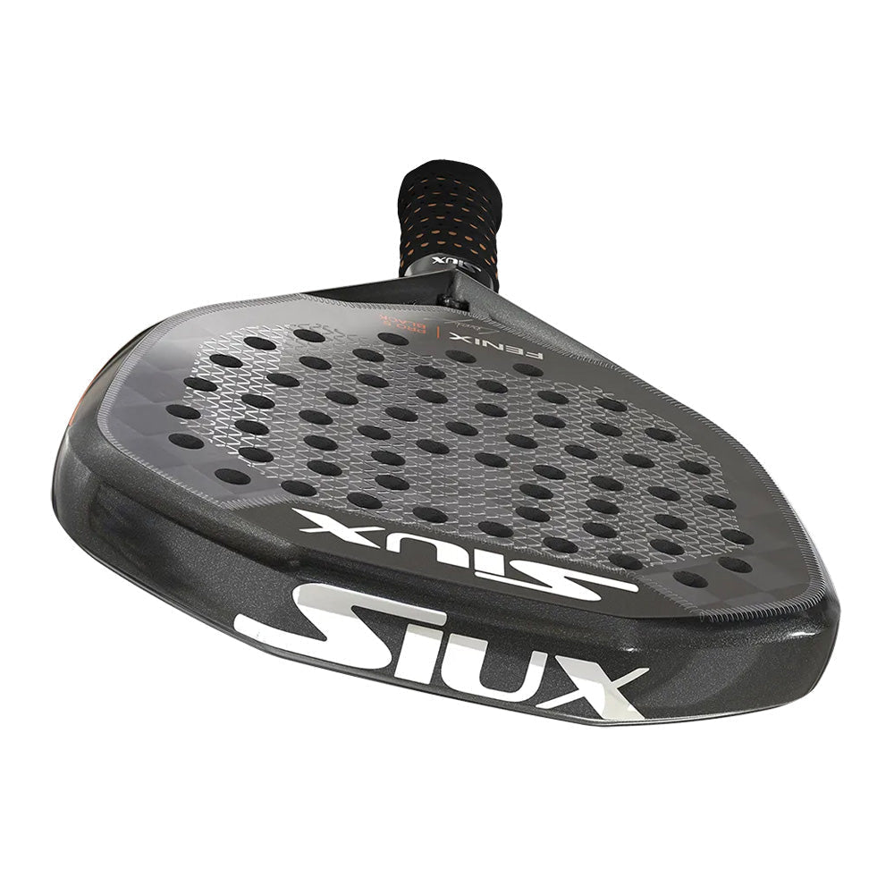 SIUX FENIX PRO 5 Black 2025 LEO AUGSBURGER Padel Racket - Tienda Tennis