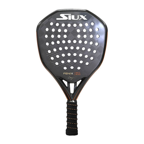 SIUX FENIX PRO 5 Black 2025 LEO AUGSBURGER Padel Racket - Tienda Tennis