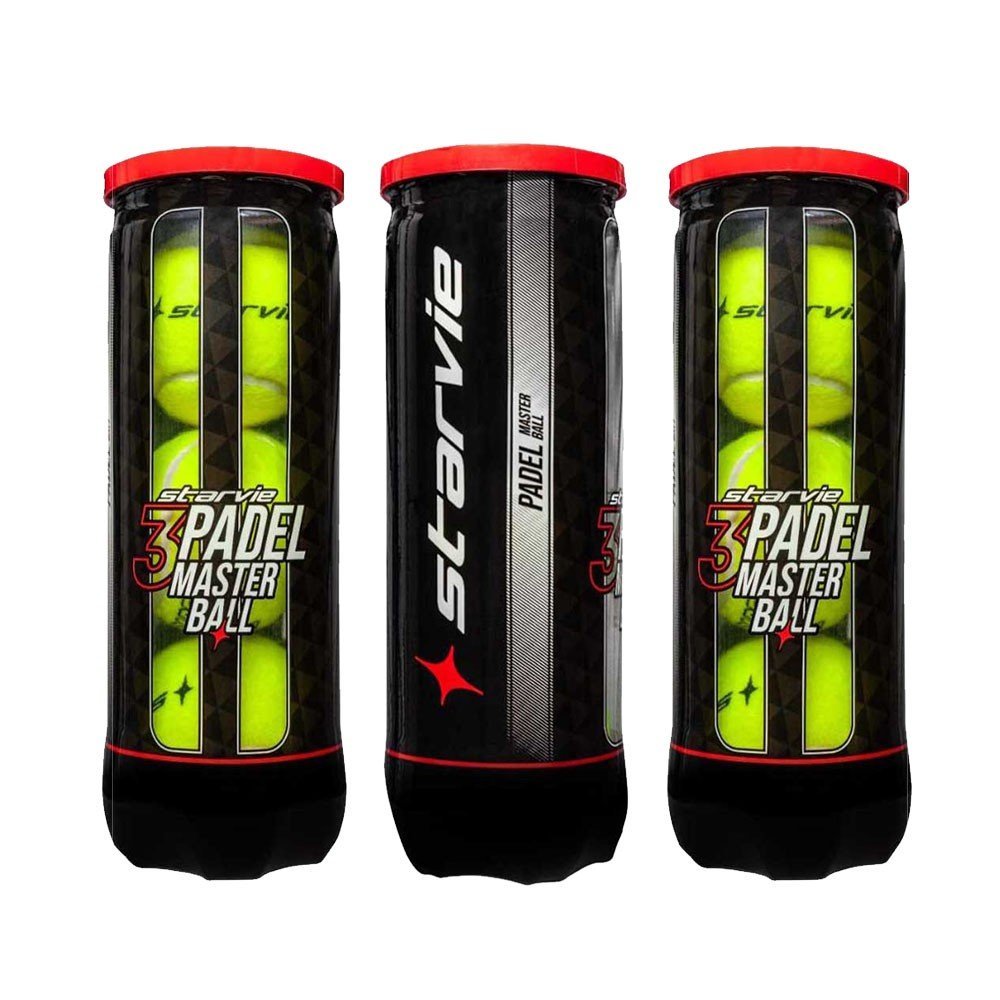 STARVIE MASTER BALL 3X Tubes of 3 Balls - Tienda Tennis